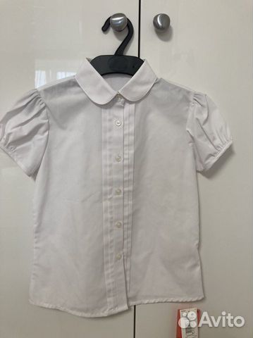 Блузка для школы (комплект 2 шт)