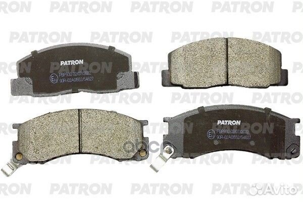 Колодки тормозные дисковые перед. toyota: estim