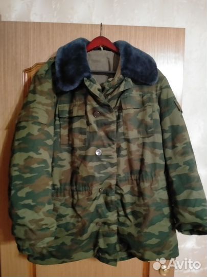 Зимний Бушлат флора Мин. обороны
