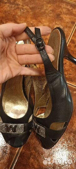 Босоножки туфли кожа 35-36 размер