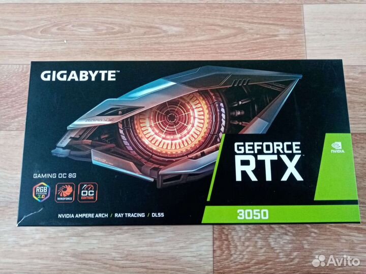 Видеокарта rtx 3050 8gb