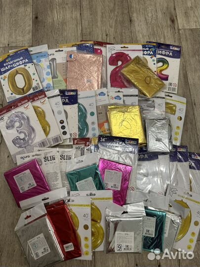 Шары цифры новые