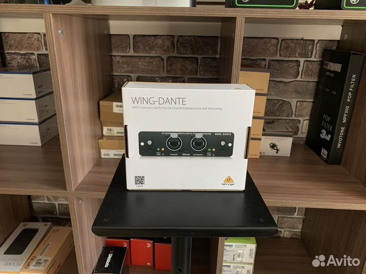 Behringer Wing-Dante карта для цифрового пульта