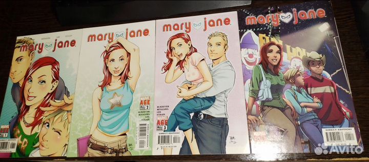 Комиксы синглы на английском avengers mary jane