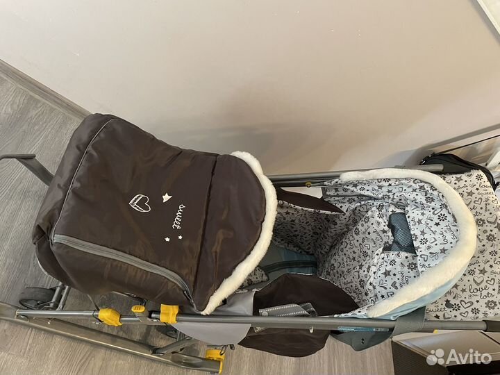 Детские санки коляска бу