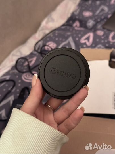 Фотоаппарат canon eos 600d с чехлом в коробке