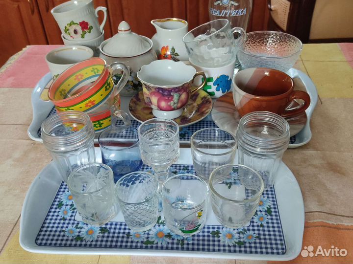 Посуда разная