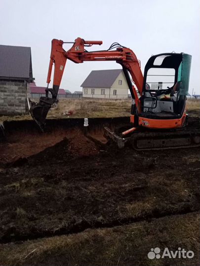 Услуги миниэкскаватора(мини экскаватора),манипулят