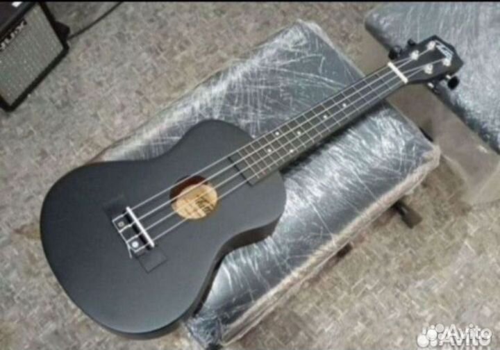 Укулеле Концерт Чёрный Бархат