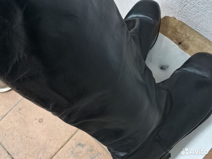 Офицерская хромовые сапоги/размер 44-с