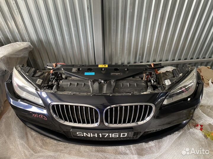 Ноускат пердняя часть BMW M пакет 7 F02 F01 синий