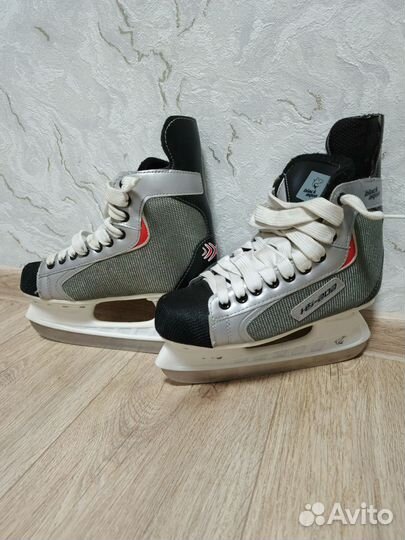 Коньки хоккейные black aqua