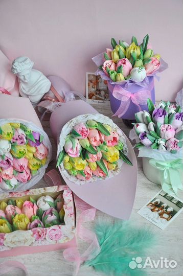 Зефирный букет