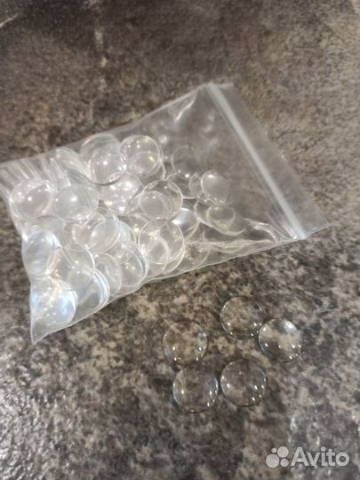 Стеклянные чипы 14 мм