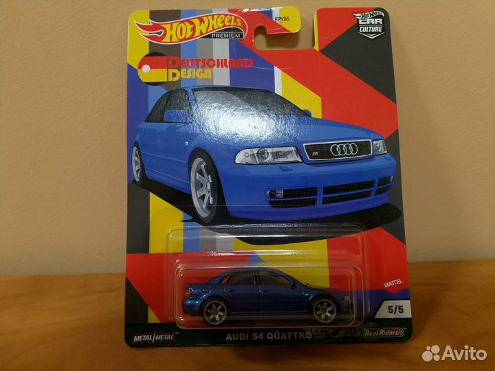 Hot Wheels Premium Audi S4 Quattro