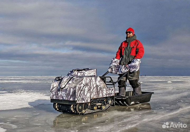 Мотобуксировщик Snowdog Z460 Utility 18.5 лс (реве