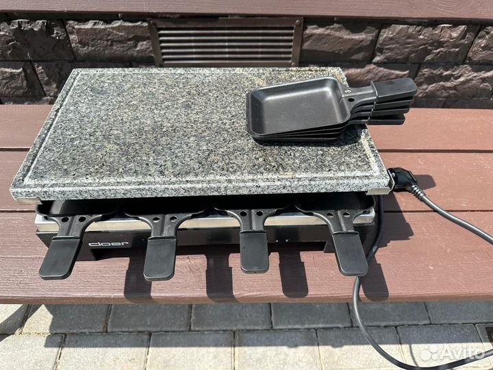 Камень натур Гриль Раклетница Cloer6420 (Германия)