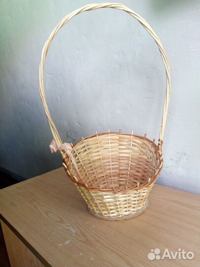 Подарочная корзинка под цветы