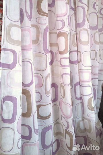 Лён(тюль)готовый