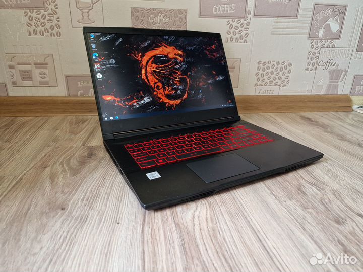 Игровой ноутбук MSI I7/16GB/RTX3060/SSD512