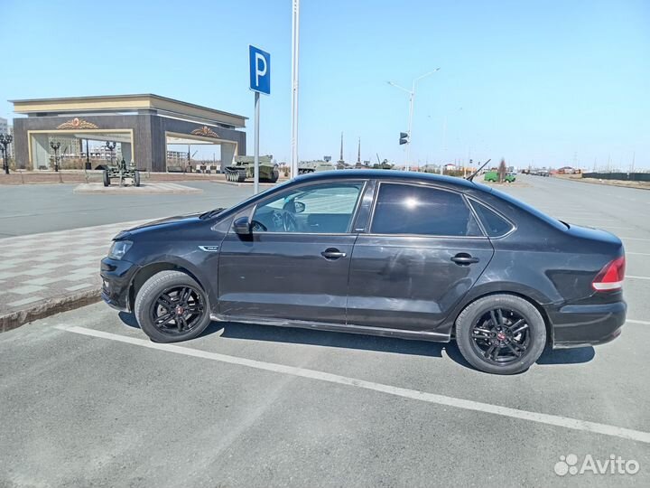 Volkswagen Polo 1.6 AT, 2016, 195 000 км