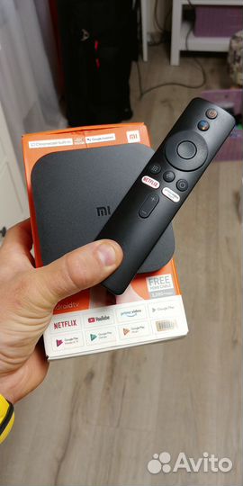 Тв приставка xiaomi Mi box s лучшая