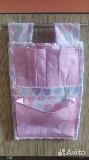 Кармашек на детскую кроватку