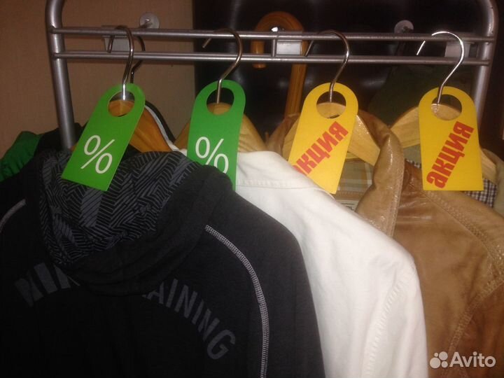 Бирка ценник (пр-во Германия) на вешалку двусторон