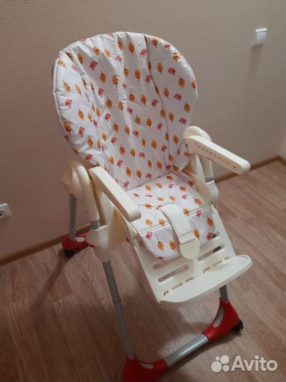 Стульчик для кормления chicco polly