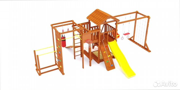 Детский игровой комплекс Мастер 4 Семейная