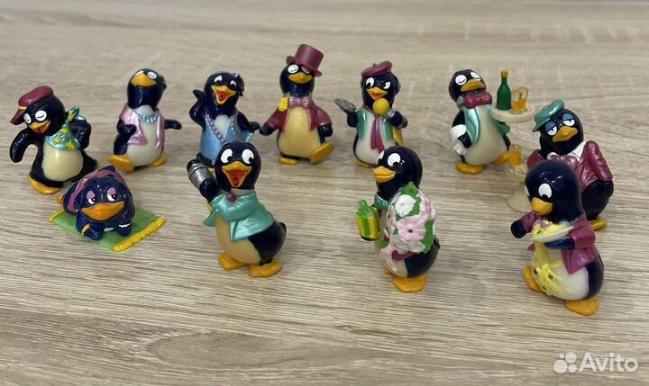 Игрушки-фигурки из киндер-сюрприза 90-х годов