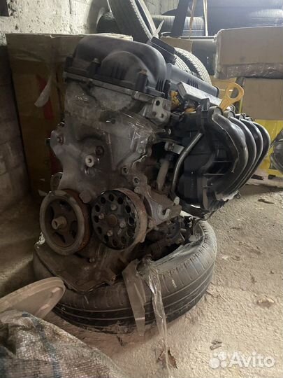 Двигатель hyundai i20 1.4