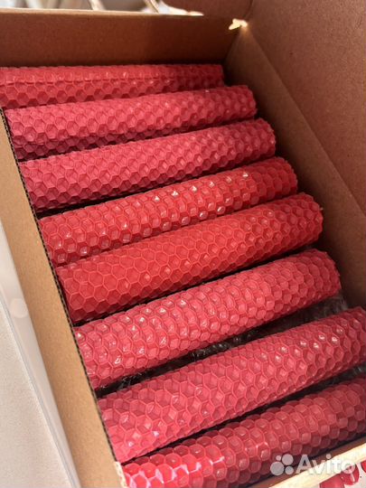 Набор свечей из вощины 