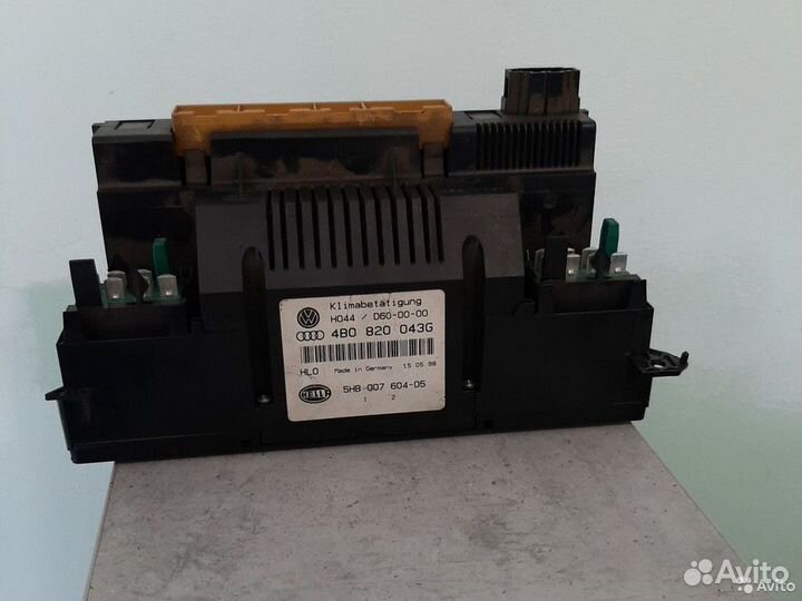 Блок управления печкой audi А6 С5