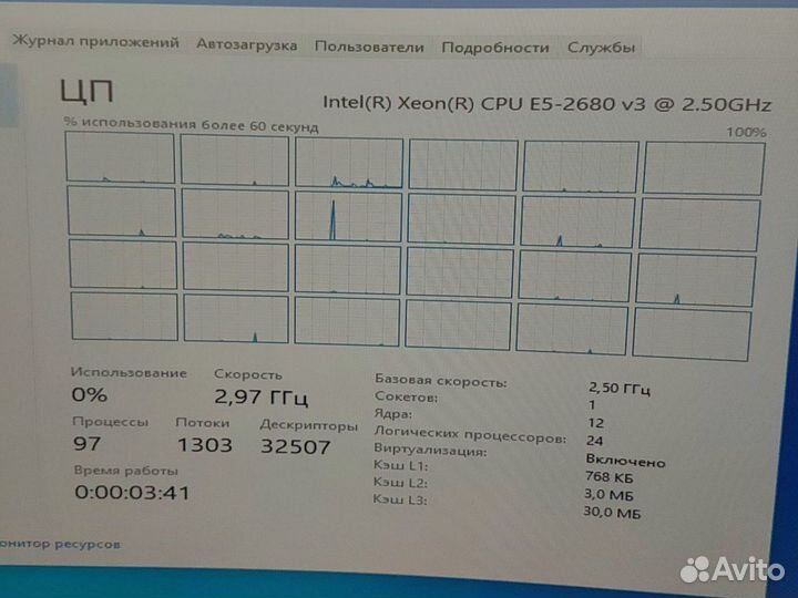 12 ядер 3.3 ггц 16гб xeon2680v3 для игрового компа