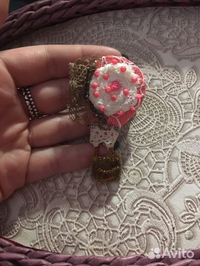 Брошь hand made