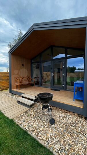 Дом 40 м² на участке 4 га