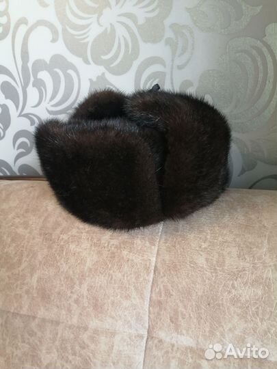 Шапка норковая муж