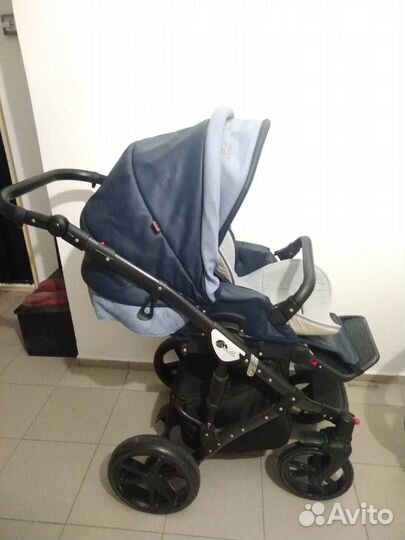 Коляска 3в1 с автолюлькой +сумка