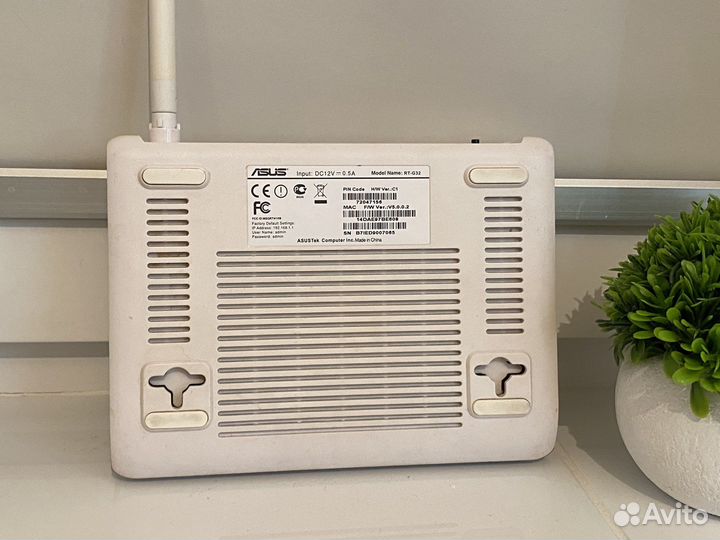 Wi fi роутер asus rt g32