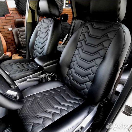 Авточехлы Хендай Санта-фе 2010г