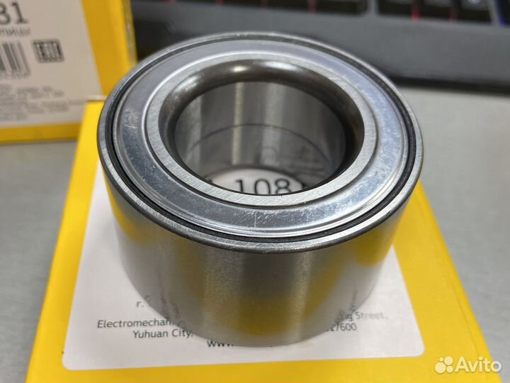 Передний ступичный подшипник solaris rio 3 d.70