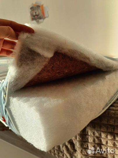 Матрас в детскую кроватку 120 на 60 б/у