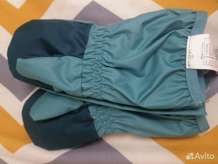 Варежки зимние детские