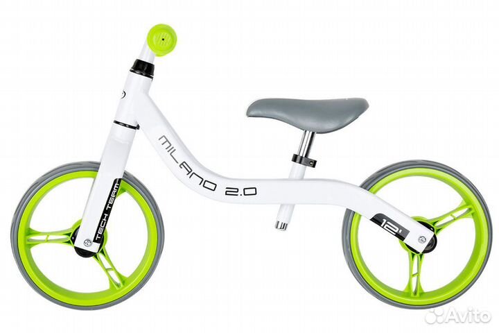 Беговел Milano TechTeam 2.0 зеленый