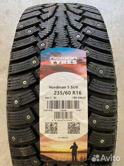 Nokian Tyres Nordman 5 SUV 195/75 R16 104T