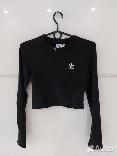 Лонгслив /укороченный топ Adidas originals, новый