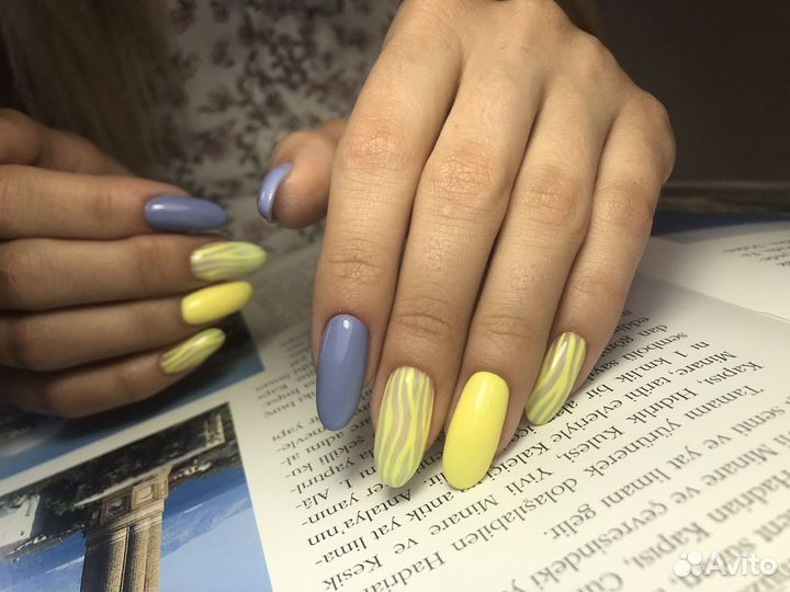 Маникюр/гель-лак/педикюр/ депиляция/ брови