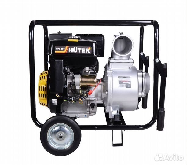 Мотопомпа Huter MPD-100 для грязной воды