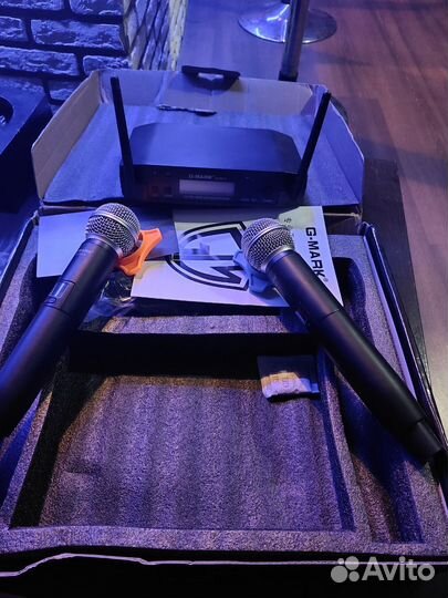 Микрофон для караоке беспроводной G-mark